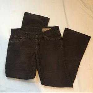 Gap brown boot-cut cords